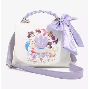 NWT Loungefly Disney The Little Mermaid Daughters of Triton Handbag